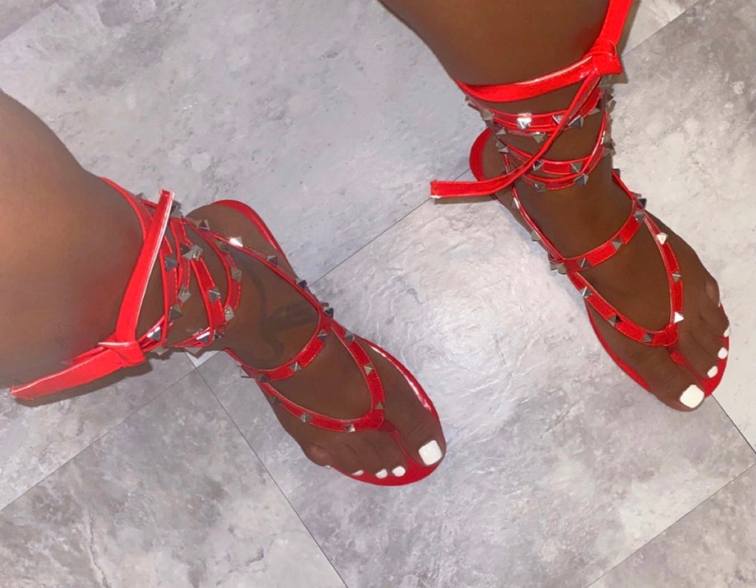 Coco Sandal (Red)
