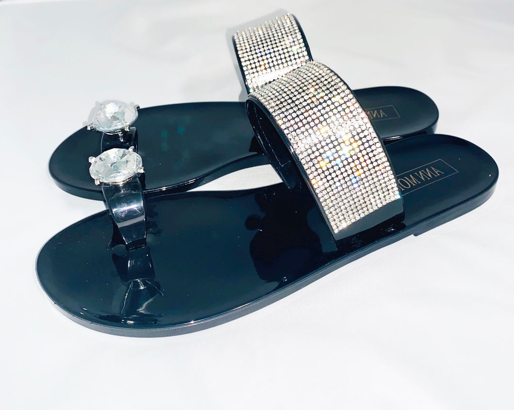 Icy Sandal (Black)